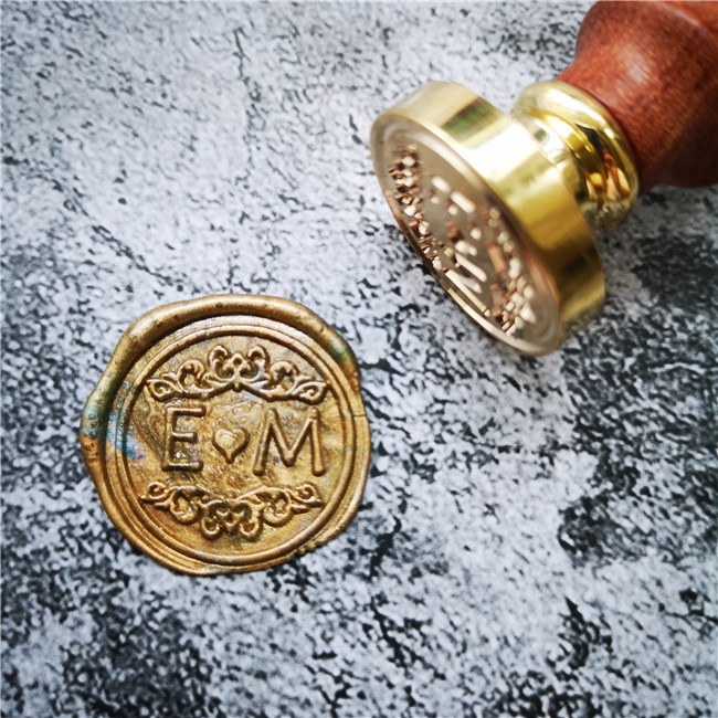 DIY customize double Name 2 initials personalized Letter stamp/Sealing Wax /wedding Wax Seal Stamp Custom invitations envelop