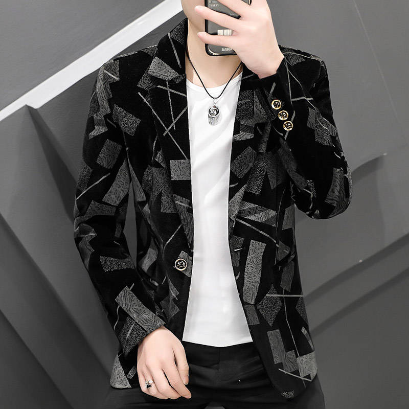 Men's Spring and Autumn 4 One Piece Suit Jackets Long Sleeve Large Size M-5XL Casual Slim Fit Lapel Collar Single Breasted New