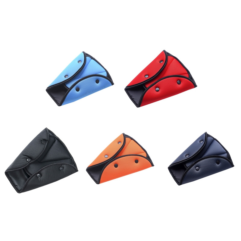 N80C Kids Car Safe Fit Seat Belt Adjuster Baby Safety Triangle Sturdy Device Protection Positioner Carriages Accessories