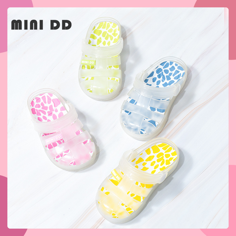 Summer children's sandals comfortable versatile girls' sandals baotou girls' baby slippers