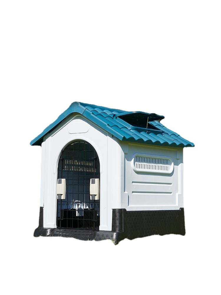 Kennel Outdoor Dog House Outdoor Dog House Rainproof and Sun Protection Large Dog Dog Villa