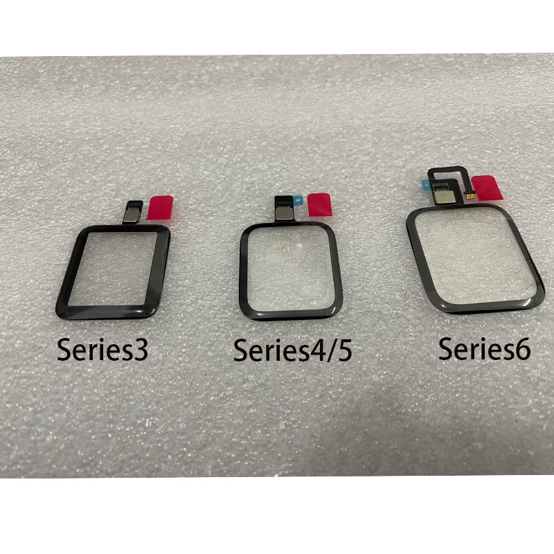 1Pcs Laminated OCA Touch DigitizerGlass  For Apple Watch Series 1 2 3 4 5 6 SE 38mm 40mm 42mm 44mm LCD Touch Screen Repair Parts