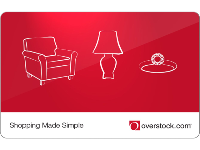 Overstock $15 Gift Card (Email Delivery)