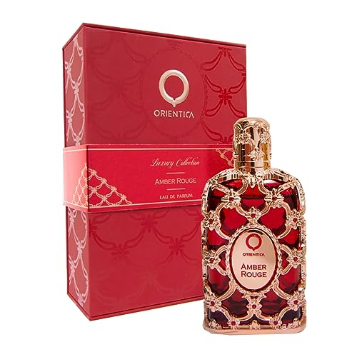 Orientica Amber Rouge 80ml Eau de Parfum Spray | Luxurious Unisex Fragrance with Amber and Seaweed