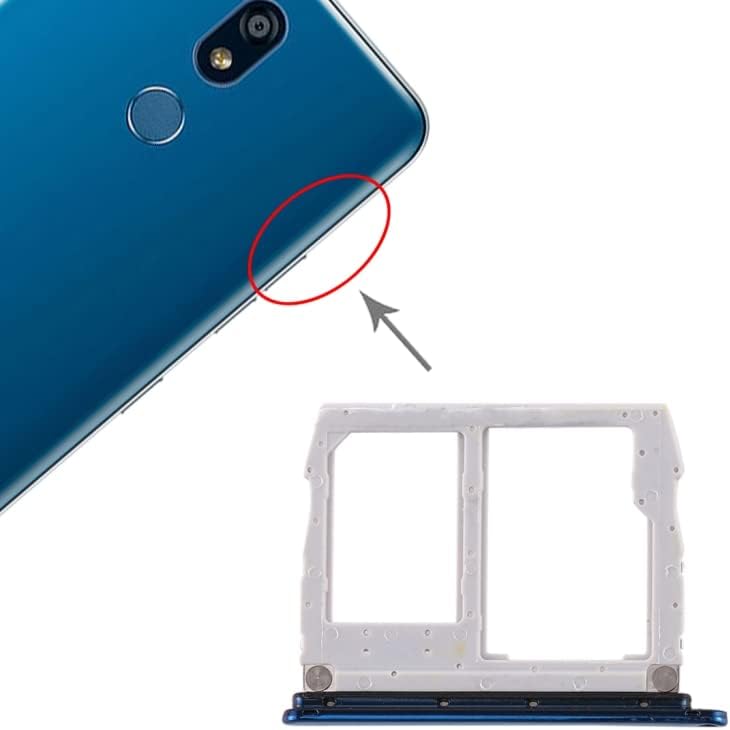 Mobile Phone Parts SIM Card Tray + Micro SD Card Tray for LG K40 / K12 Plus / X4 / X420EM / X420 / X420HM / X420 / X420N